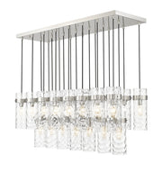 Z-Lite - 7002P5-23L-BN - 23 Light Linear Chandelier - Fontaine - Brushed Nickel