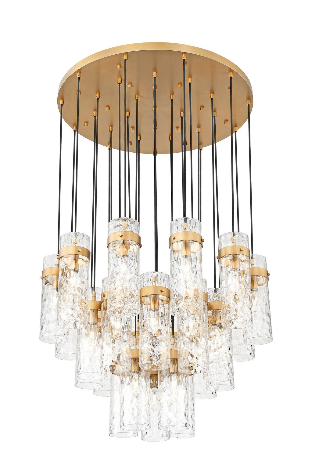 Z-Lite - 7002P5-27R-RB - 27 Light Chandelier - Fontaine - Rubbed Brass