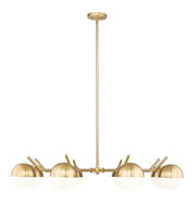 Z-Lite - 7517-8MGLD - Eight Light Chandelier - Realm Sphere - Modern Gold