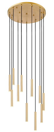 Z-Lite - 919MP12-11R-MGLD-LED - LED Chandelier - Forest - Modern Gold