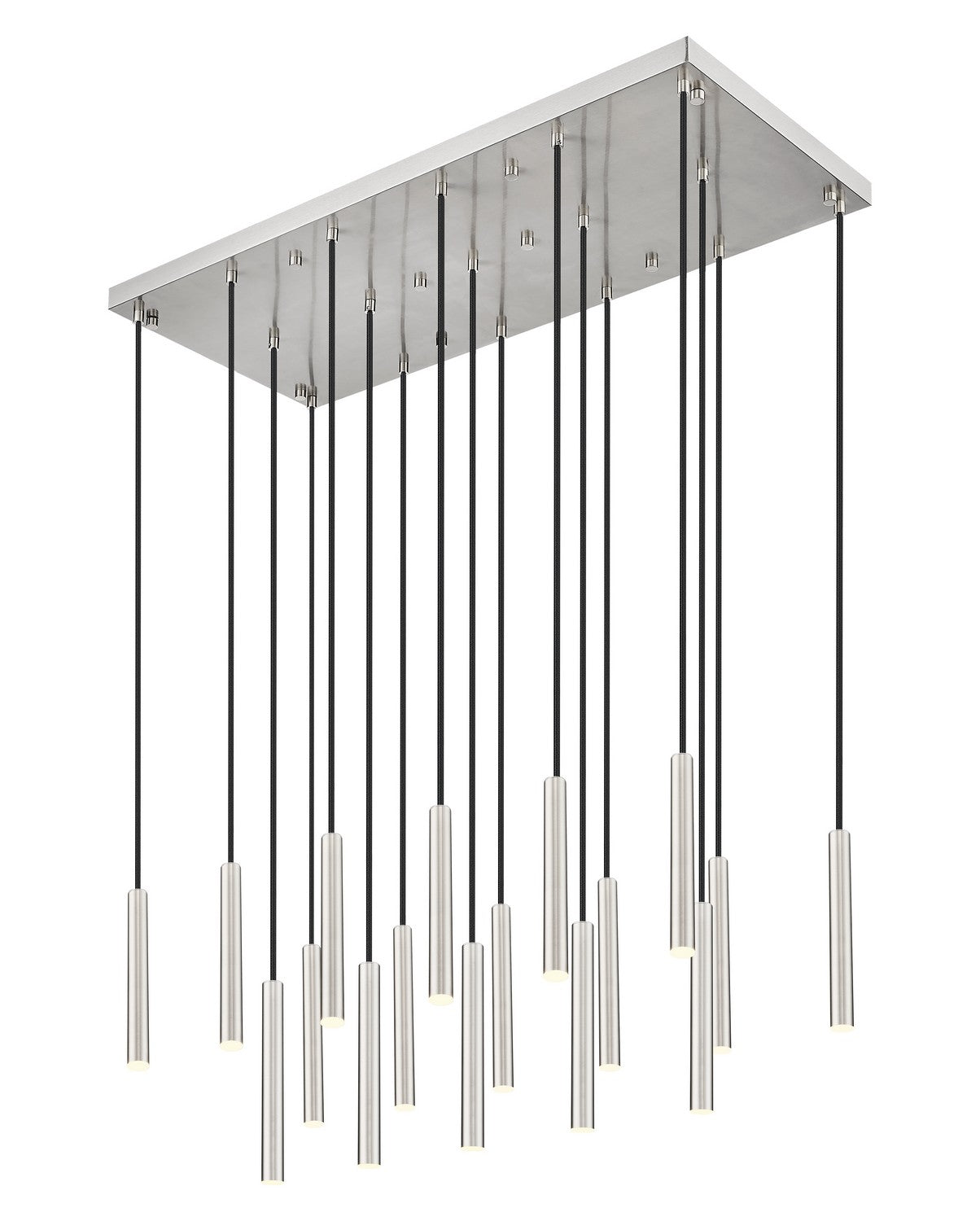 Z-Lite - 919MP12-17L-BN-LED - LED Linear Chandelier - Forest - Brushed Nickel