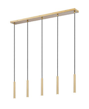 Z-Lite - 919MP12-5L-MGLD-LED - LED Linear Chandelier - Forest - Modern Gold