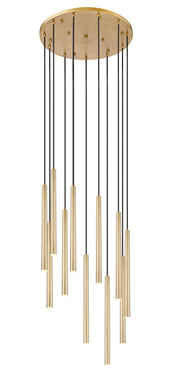 Z-Lite - 919MP24-11R-MGLD-LED - LED Chandelier - Forest - Modern Gold