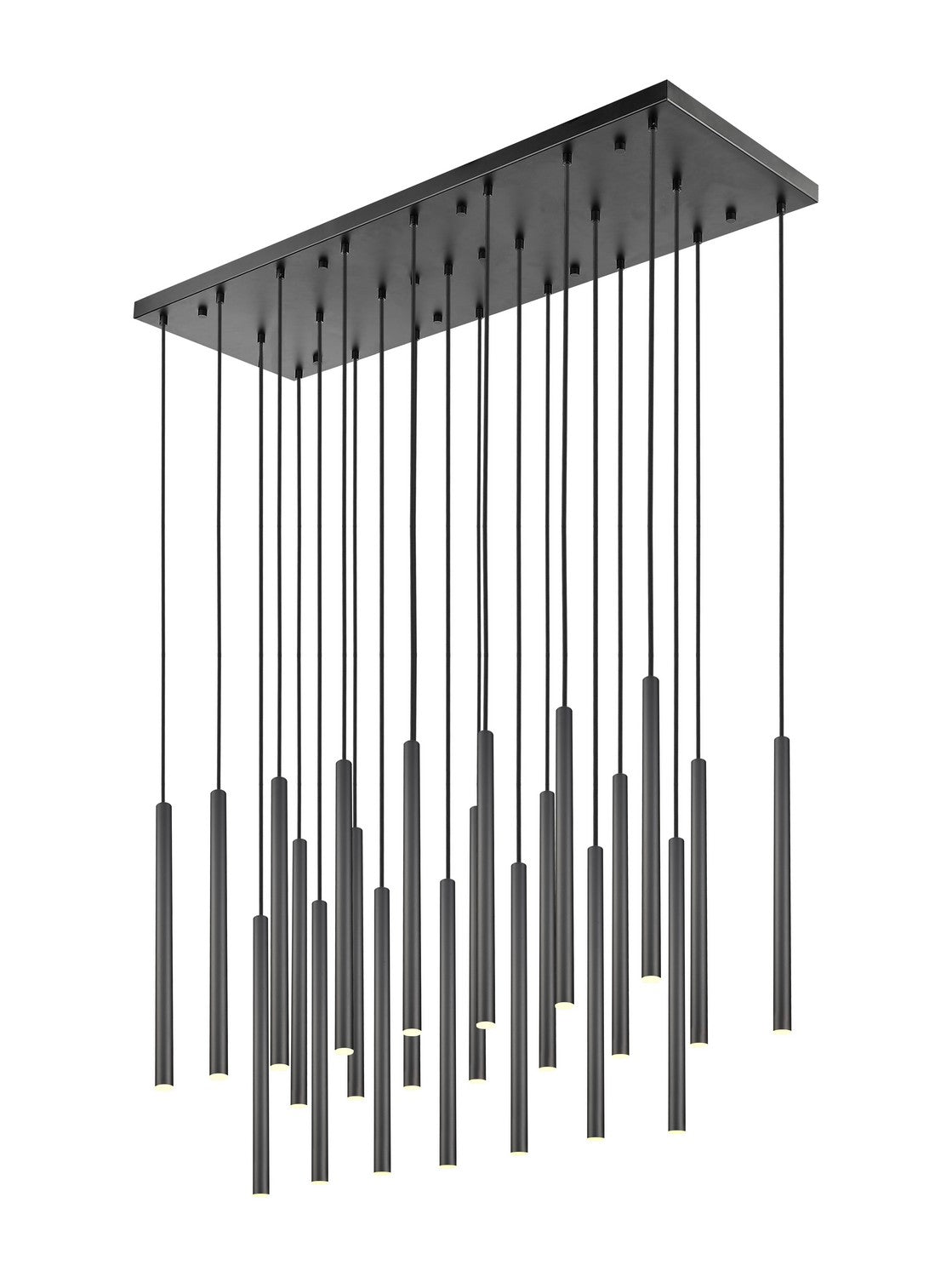 Z-Lite - 919MP24-23L-MB-LED - LED Linear Chandelier - Forest - Matte Black