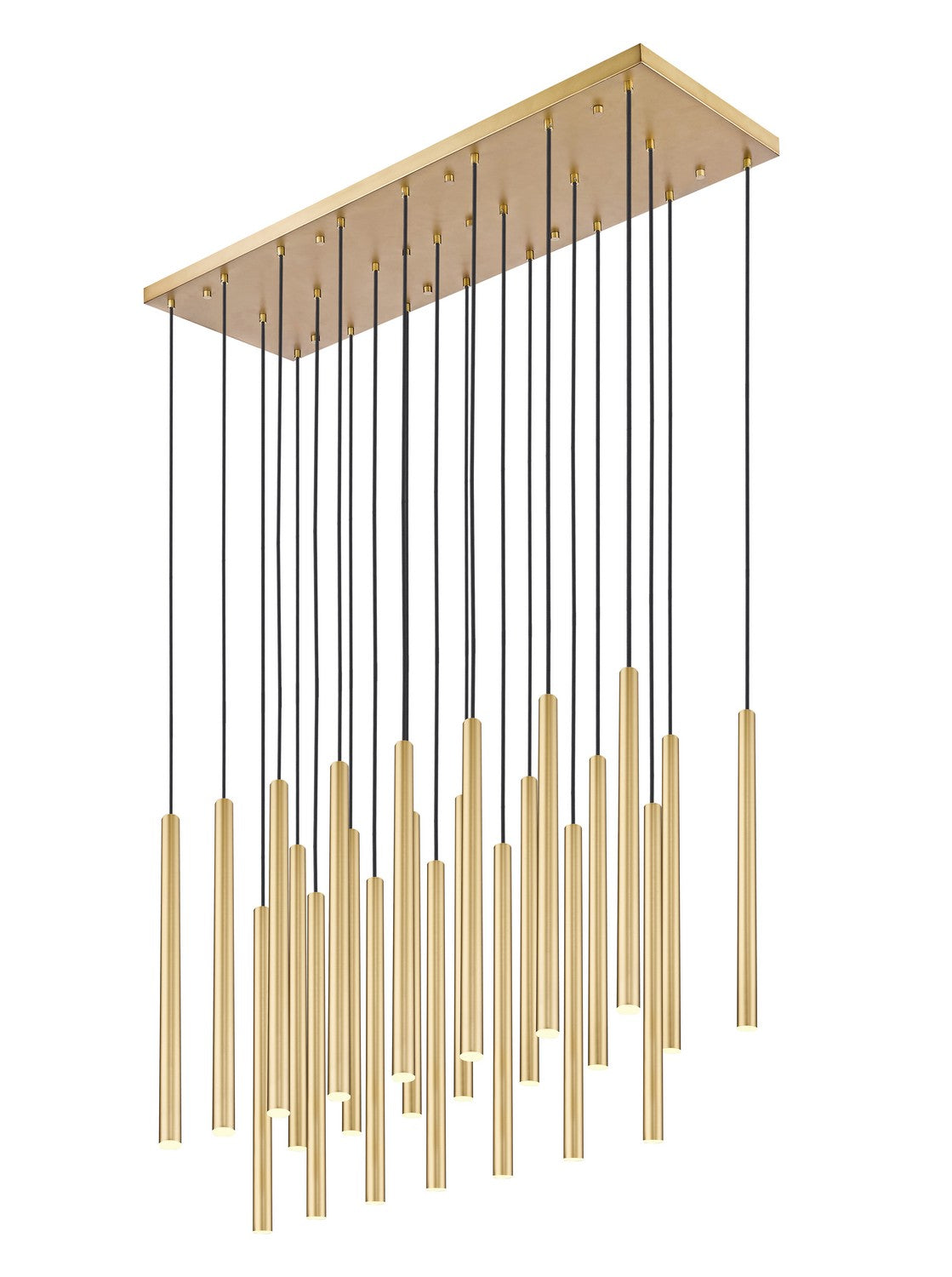 Z-Lite - 919MP24-23L-MGLD-LED - LED Linear Chandelier - Forest - Modern Gold