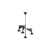 Arteriors - DMI10 - Chandelier - Axel - Hammered Blackened Iron