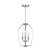 Generation Lighting - GLC1283BS - Three Light Chandelier - Kennan - Brushed Nickel