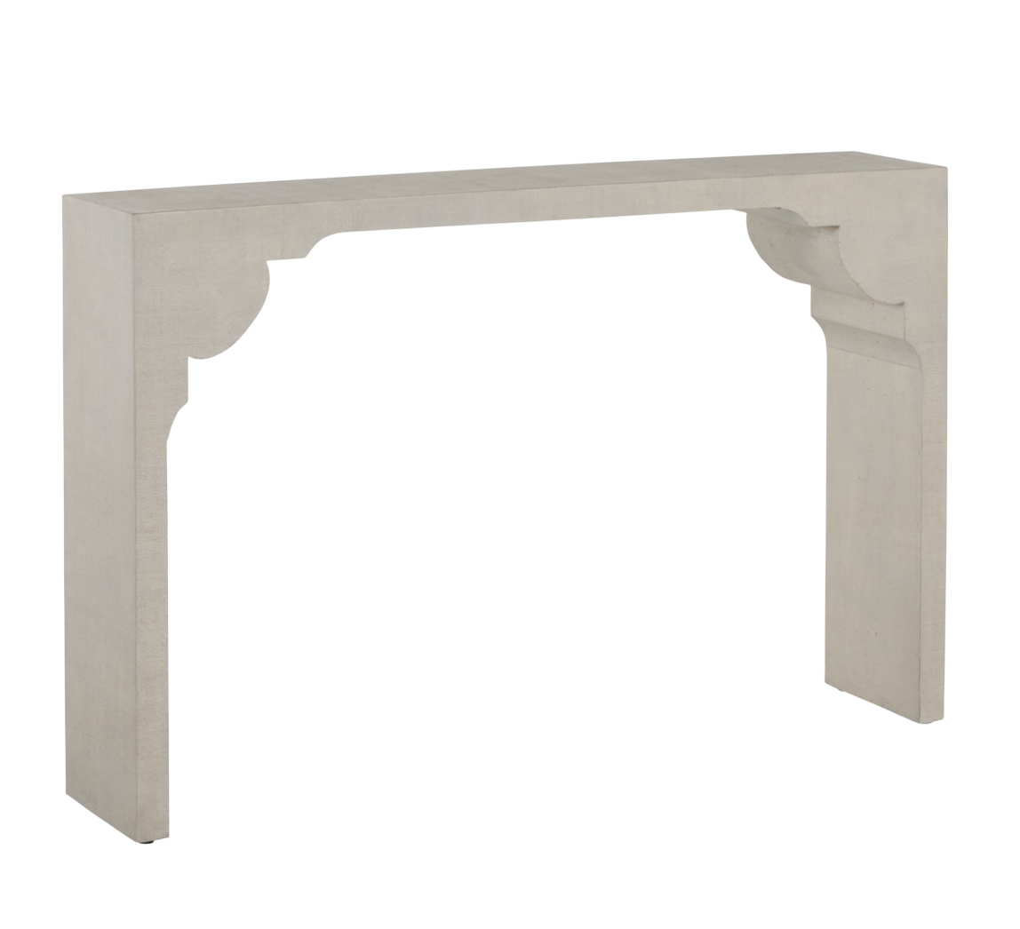Dorry Wood Rectangle Console Table