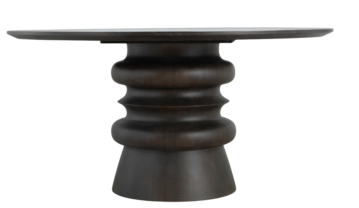 Teva Mindi Wood Round Dining Table