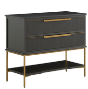 Riggs Nightstand - Dark