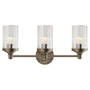 Visual Comfort Signature - AH 2202AN-CG - Three Light Wall Sconce - Ava - Antique Nickel