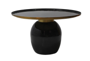 Samara Enamel Vase Tray Top Coffee Table