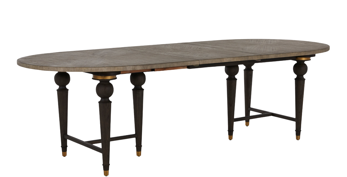 Roderick Dining Table - Light Blonde Ash Gray Stai