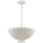 Visual Comfort Signature - ARN 5001PW - Three Light Chandelier - Hampton - Plaster White