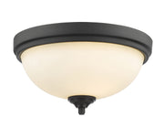 Z-Lite - 435F2-BRZ - Two Light Flush Mount - Bordeaux - Bronze