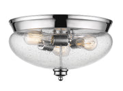 Z-Lite - 722F3-CH - Three Light Flush Mount - Amon - Chrome