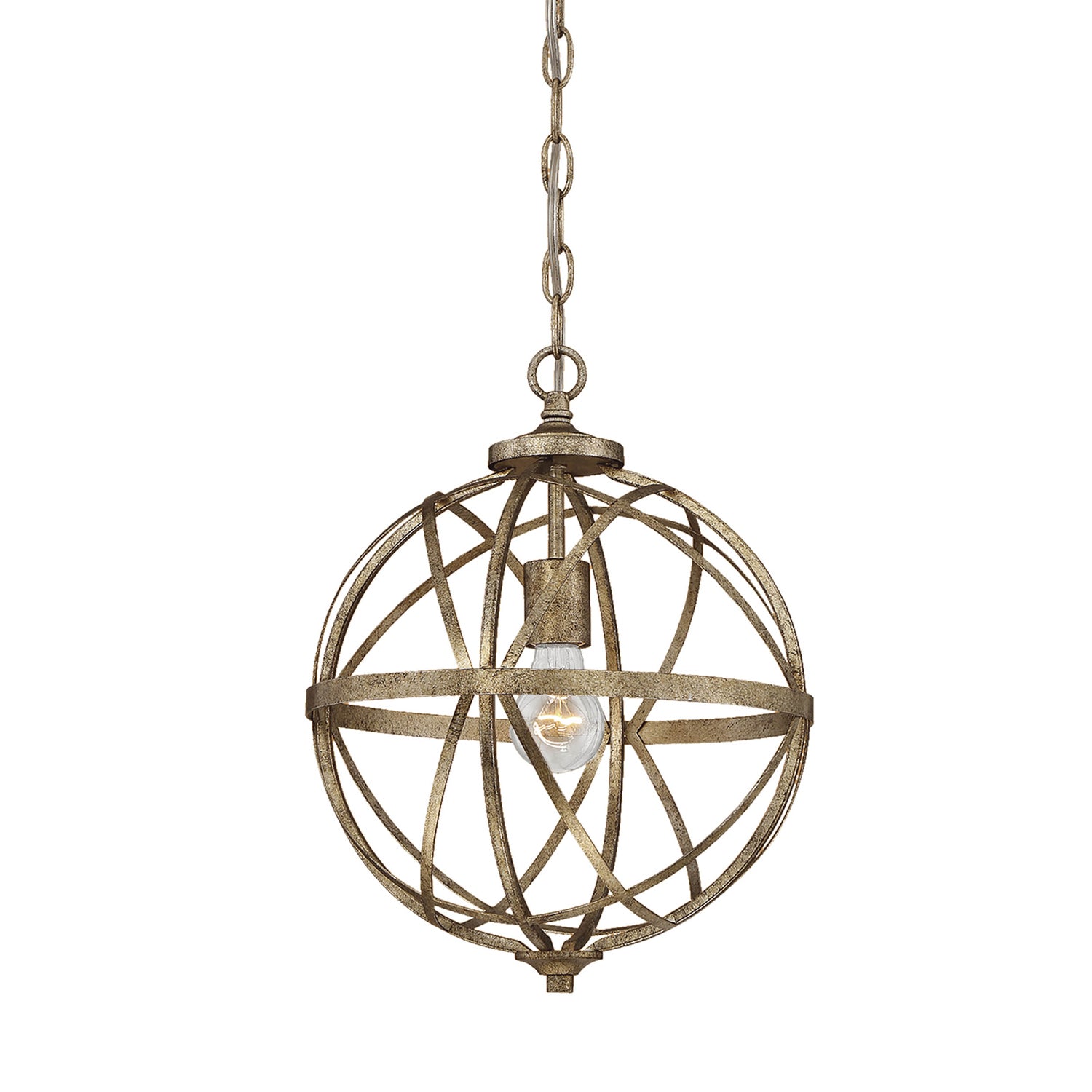 Millennium - 2281-VG - One Light Pendant - Lakewood - Vintage Gold