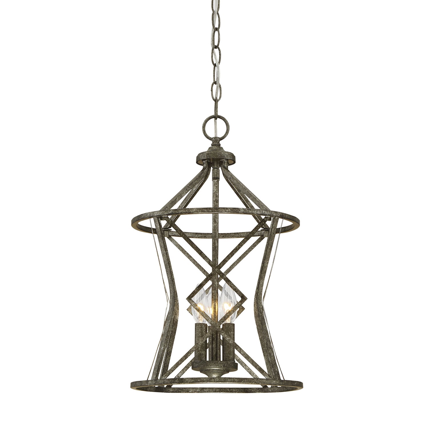 Millennium - 2293-AS - Three Light Pendant - Lakewood - Antique Silver