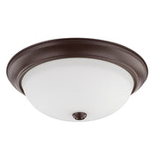 Capital Lighting - 214731BZ - Three Light Flush Mount - Bates - Bronze