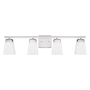 Capital Lighting - 114441BN-334 - Four Light Vanity - Baxley - Brushed Nickel