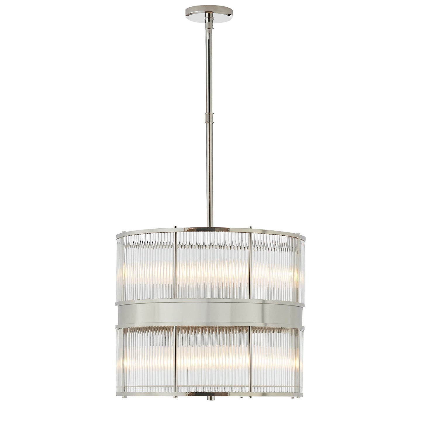 Ralph Lauren - RL 5082PN - Eight Light Chandelier - Allen - Polished Nickel