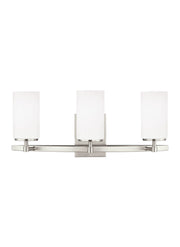 Generation Lighting - 4424603EN3-962 - Three Light Wall / Bath - Alturas - Brushed Nickel