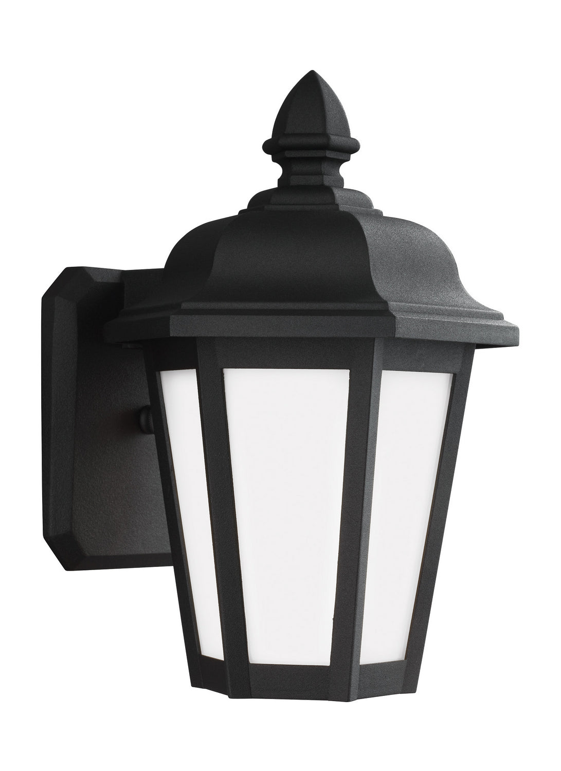 Generation Lighting - 89822EN3-12 - One Light Outdoor Wall Lantern - Brentwood - Black