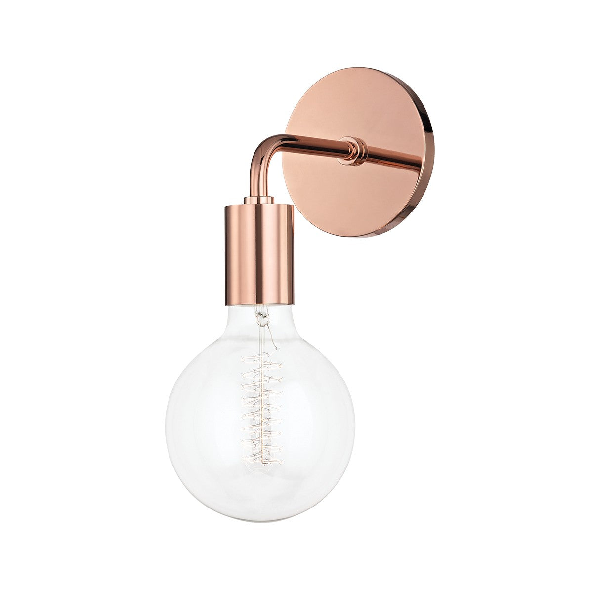 Mitzi - H109101B-POC - One Light Wall Sconce - Ava - Polished Copper