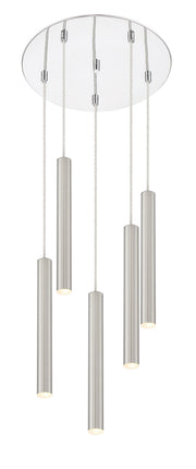 Z-Lite - 917MP12-BN-LED-5RCH - LED Chandelier - Forest - Chrome