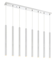 Z-Lite - 917MP24-CH-LED-8LCH - LED Linear Chandelier - Forest - Chrome