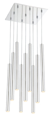 Z-Lite - 917MP24-CH-LED-9SCH - LED Chandelier - Forest - Chrome