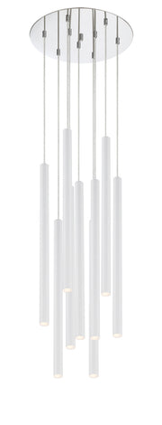 Z-Lite - 917MP24-WH-LED-9RCH - LED Chandelier - Forest - Chrome