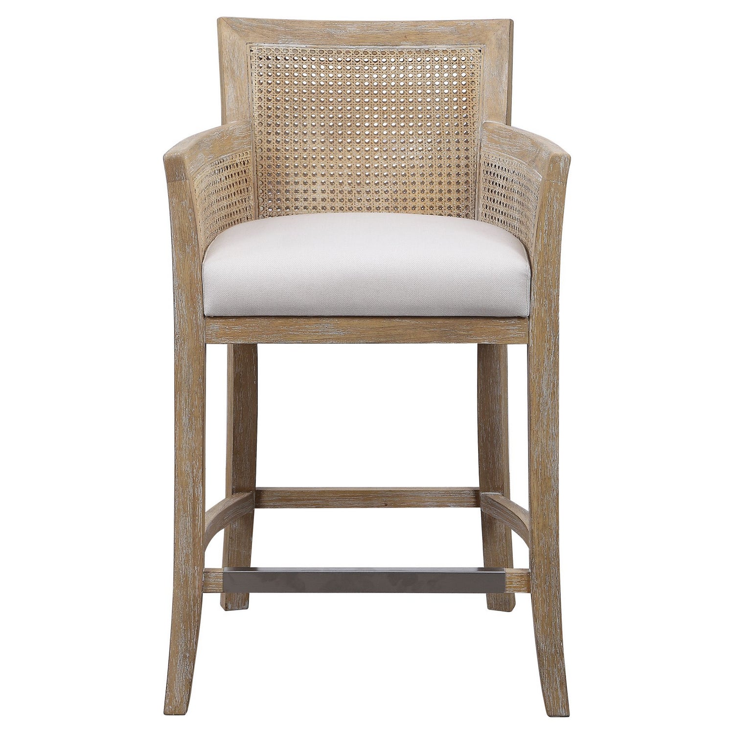 Uttermost - 23522 - Counter Stool - Encore - Polished Nickel