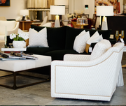 Throw Pillow - Checkmate Ivory