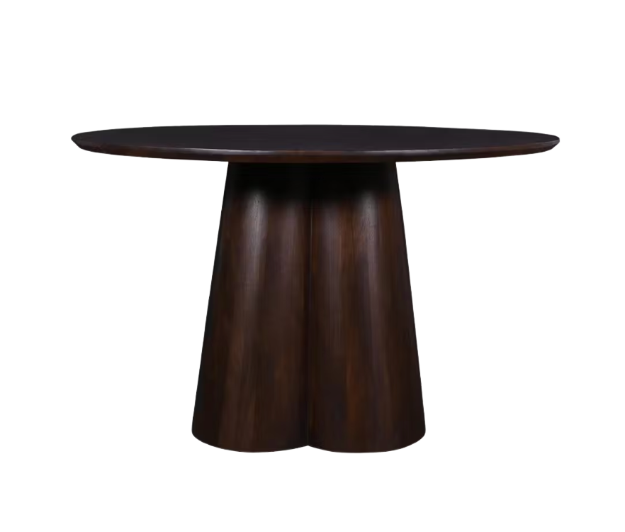 Clover Dining Table 48" - Brown