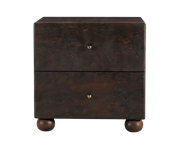 York Nightstand Dark Brown