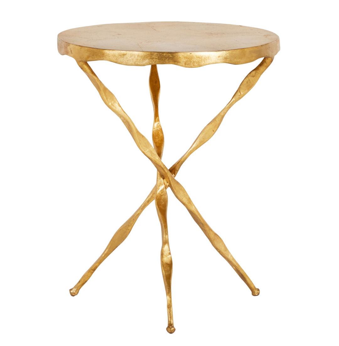 Edgar Iron Round Side Table