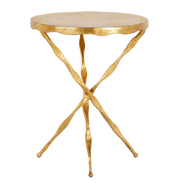 Edgar Iron Round Side Table