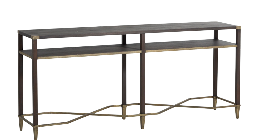 Sue Metal Rectangle Console Table