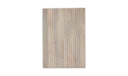 KNOTT WHITE MANGO WOOD WALL ART