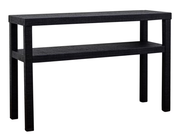 Gia Raffia Console - Black