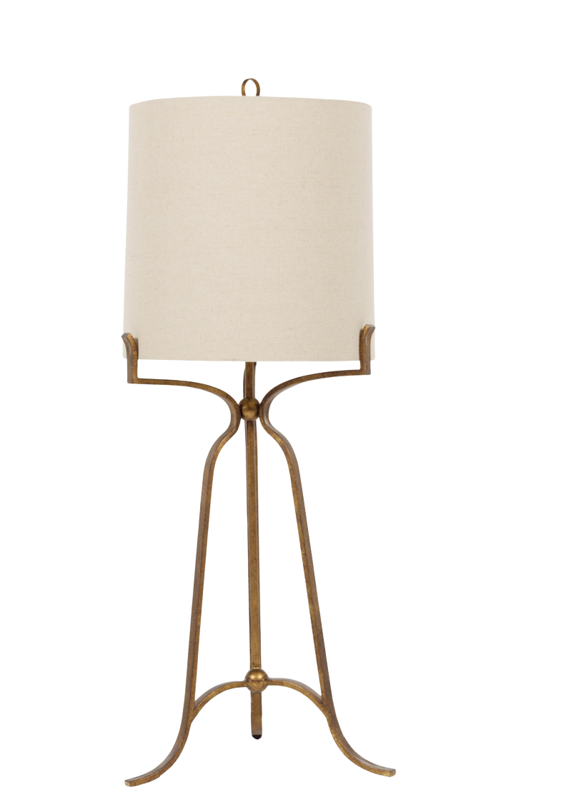 Evie Alabaster Ashwell Gold Table Lamp