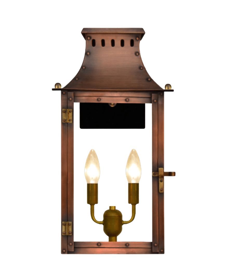 Market Street 19" Copper Lantern