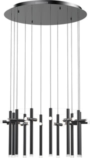 PageOne - PP020213-SDG - LED Pendant - Seesaw - Satin Dark Gray