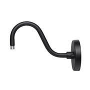 Capital Lighting - 936303BK - Outdoor Goose Neck Wall Mount - RLM - Black