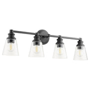 Quorum - 509-4-69 - Four Light Vanity - Dunbar - Textured Black