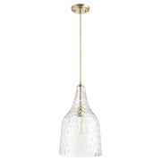 Quorum - 8142-80 - One Light Pendant - 8142 Pendants - Aged Brass