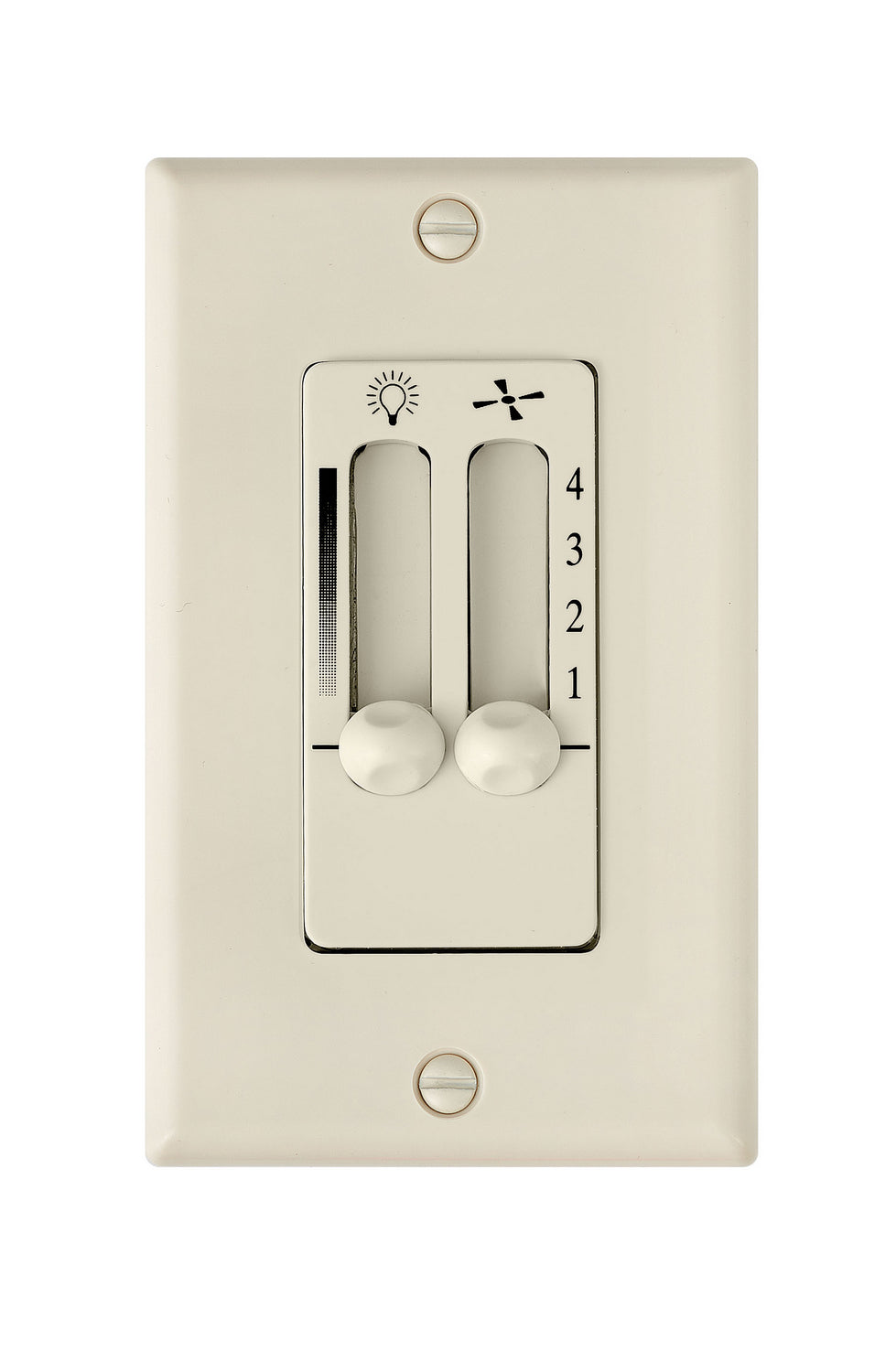 Hinkley - 980008FAL - Wall Control - Wall Control 4spd Dual Slide - Almond