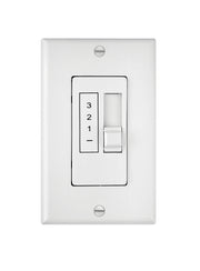 Hinkley - 980012FWH - Wall Control - Wall Control 3 Spd Slide 5 AMP - White