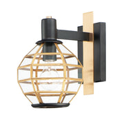 Maxim - 11543BKBUB - One Light Outdoor Wall Lantern - Heirloom - Black / Burnished Brass